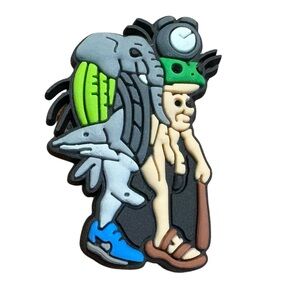 Italian Brain Rot Final Boss Croc Charm